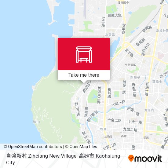 自強新村 Zihciang New Village地圖