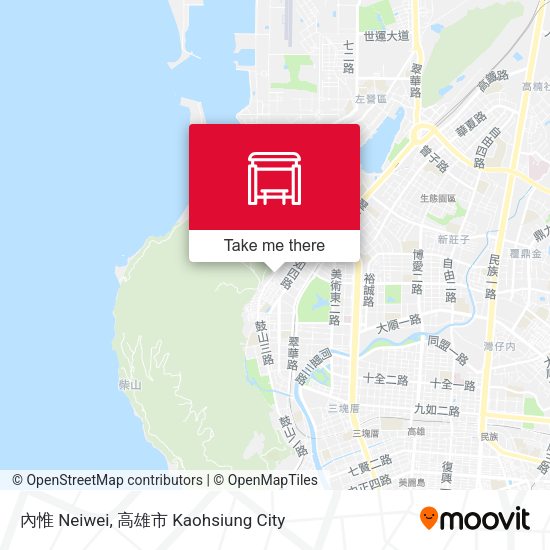 內惟 Neiwei map