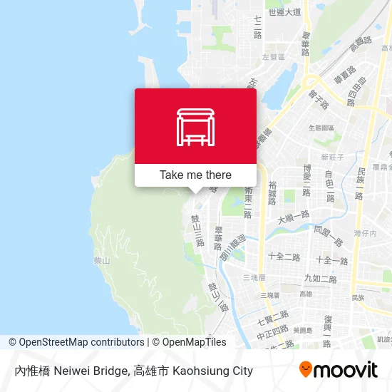 內惟橋 Neiwei Bridge地圖
