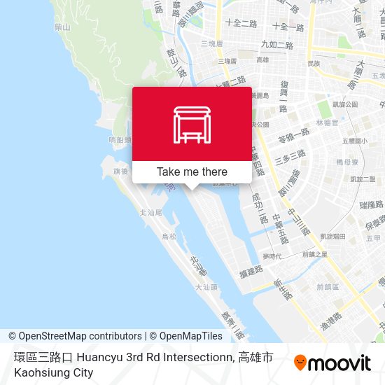 環區三路口 Huancyu 3rd Rd Intersectionn map