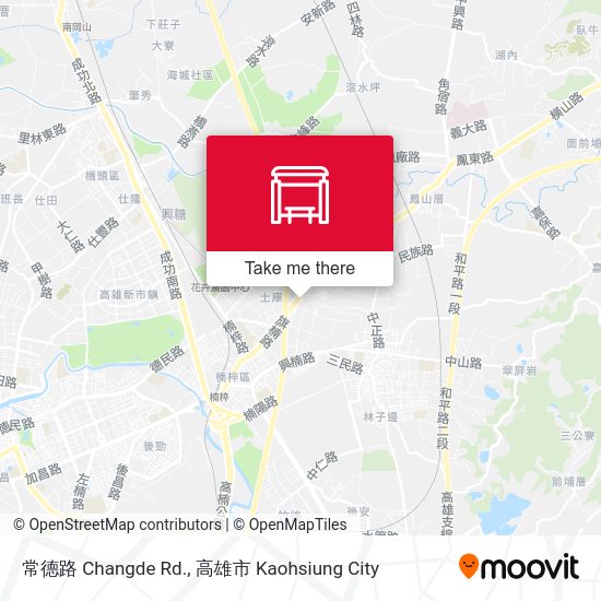 常德路 Changde Rd.地圖