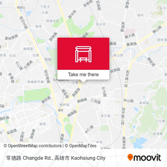 常德路 Changde Rd.地圖