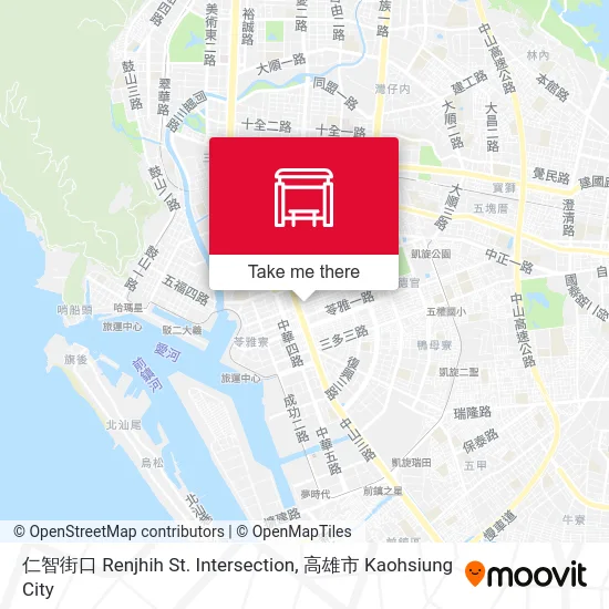 仁智街口 Renjhih St. Intersection map