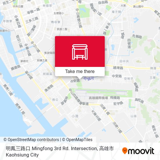明鳳三路口 Mingfong 3rd Rd. Intersection map