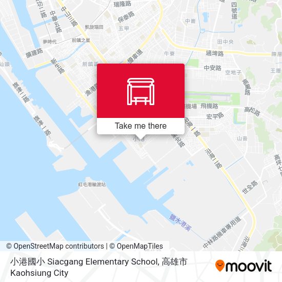 小港國小 Siacgang Elementary School地圖