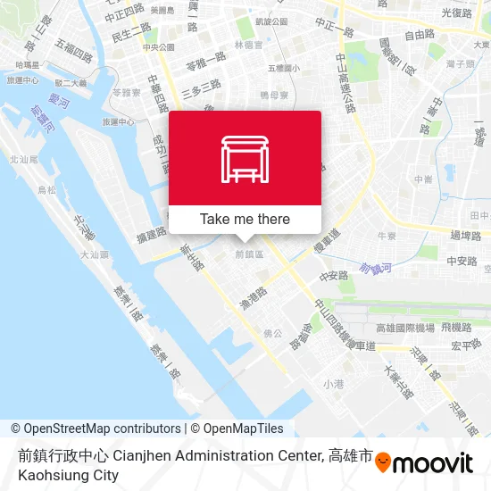 前鎮行政中心 Cianjhen Administration Center地圖