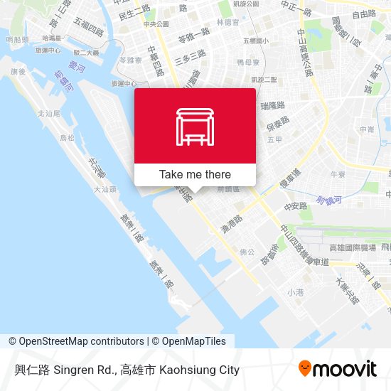 興仁路 Singren Rd. map