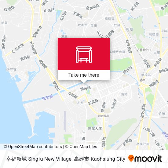 幸福新城 Singfu New Village地圖