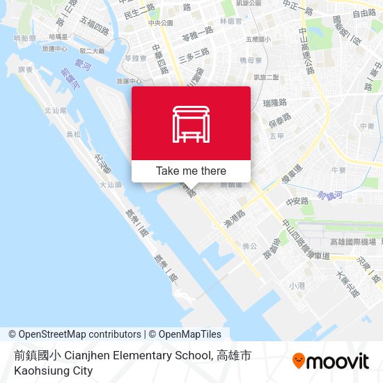 前鎮國小 Cianjhen Elementary School map