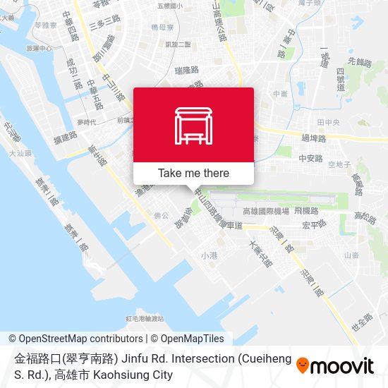 金福路口(翠亨南路) Jinfu Rd. Intersection (Cueiheng S. Rd.)地圖