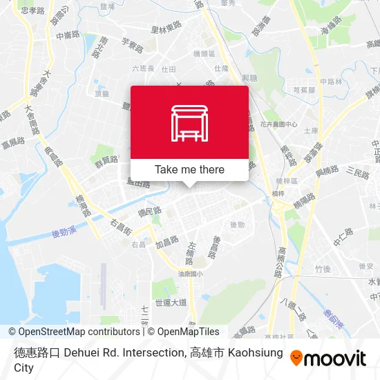 德惠路口 Dehuei Rd. Intersection map
