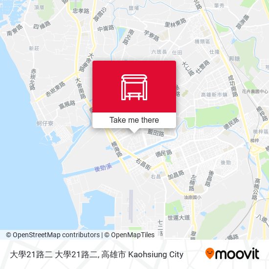 大學21路二 大學21路二 map