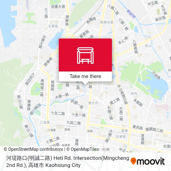 河堤路口(明誠二路) Heti Rd. Intersection(Mingcheng 2nd Rd.)地圖
