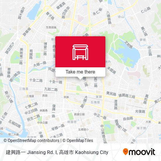 建興路一 Jiansing Rd. I地圖