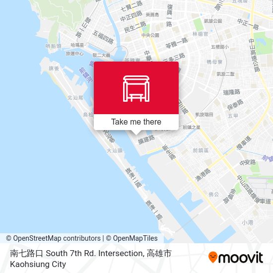 南七路口 South 7th Rd. Intersection map
