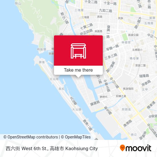 西六街 West 6th St. map
