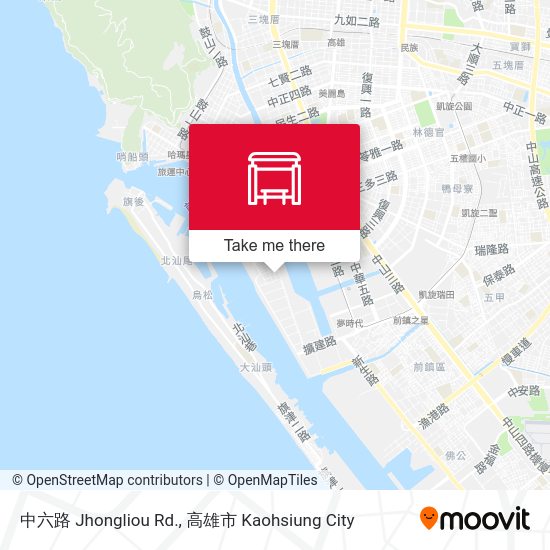 中六路 Jhongliou Rd. map