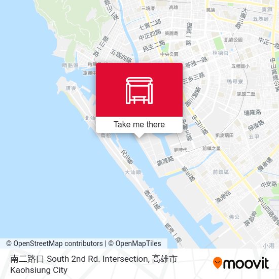 南二路口 South 2nd Rd. Intersection地圖