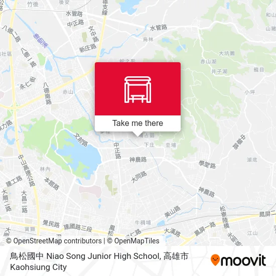 鳥松國中 Niao Song Junior High School map
