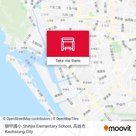 獅甲國小 Shihjia  Elementary  School地圖