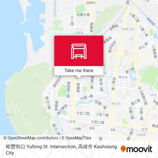裕豐街口 Yufong St. Intersection map