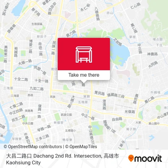 大昌二路口 Dachang 2nd Rd. Intersection地圖