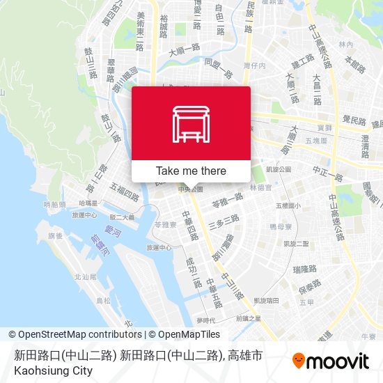 新田路口(中山二路) 新田路口(中山二路) map