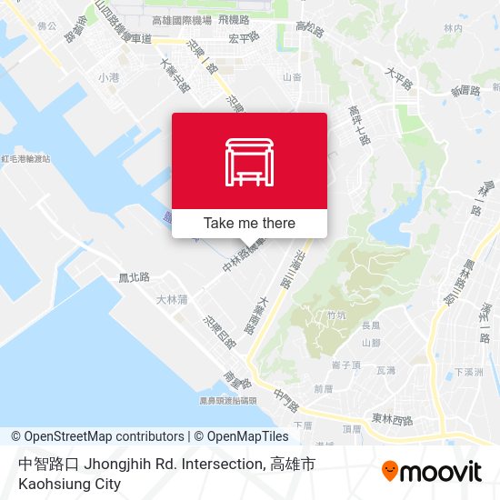 中智路口 Jhongjhih Rd. Intersection地圖