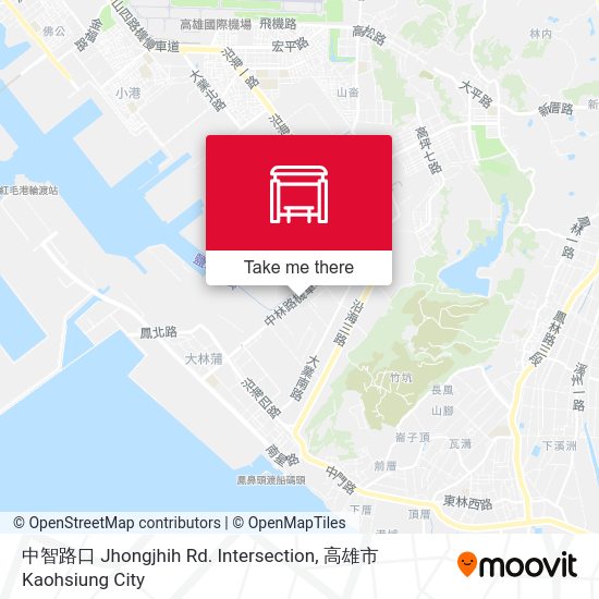中智路口 Jhongjhih Rd. Intersection地圖