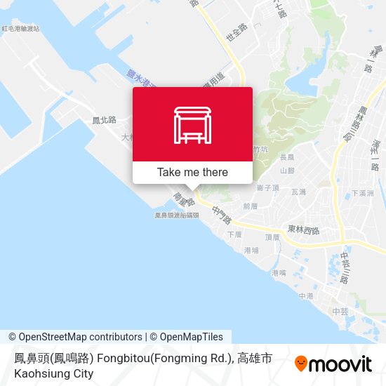 鳳鼻頭(鳳鳴路) Fongbitou(Fongming Rd.) map