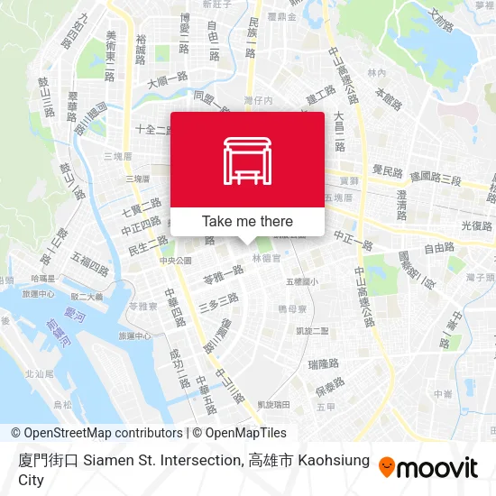 廈門街口 Siamen St. Intersection地圖
