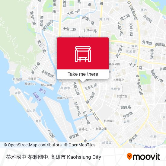 苓雅國中 苓雅國中 map