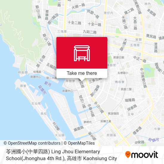 苓洲國小(中華四路) Ling Jhou Elementary School(Jhonghua 4th Rd.) map