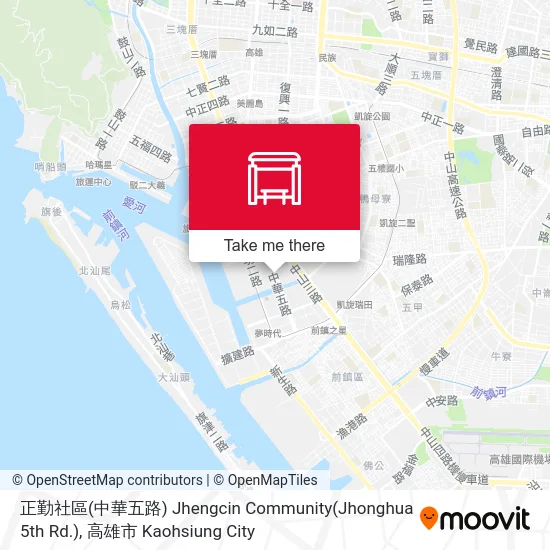 正勤社區(中華五路) Jhengcin Community(Jhonghua 5th Rd.)地圖