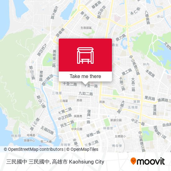 三民國中 三民國中 map