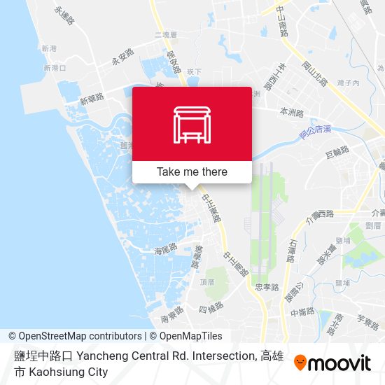 鹽埕中路口 Yancheng Central Rd. Intersection map