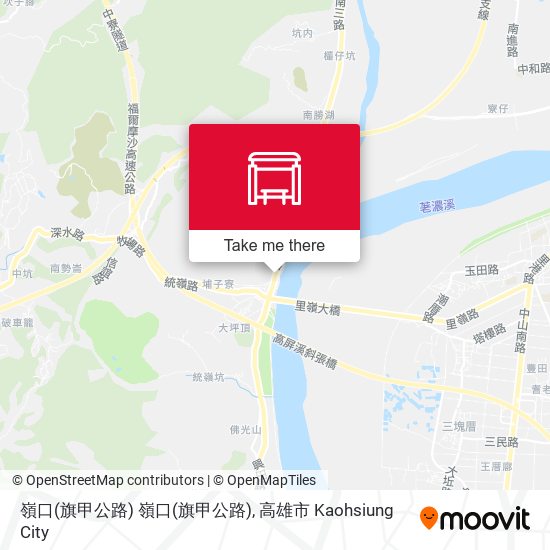 嶺口(旗甲公路) 嶺口(旗甲公路) map