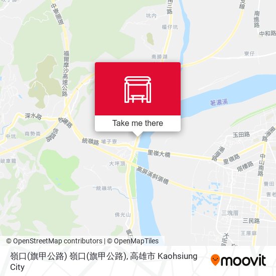 嶺口(旗甲公路) 嶺口(旗甲公路)地圖