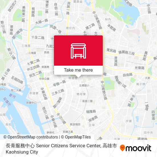 長青服務中心 Senior Citizens Service Center map