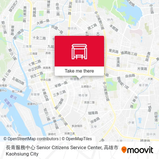 長青服務中心 Senior Citizens Service Center map
