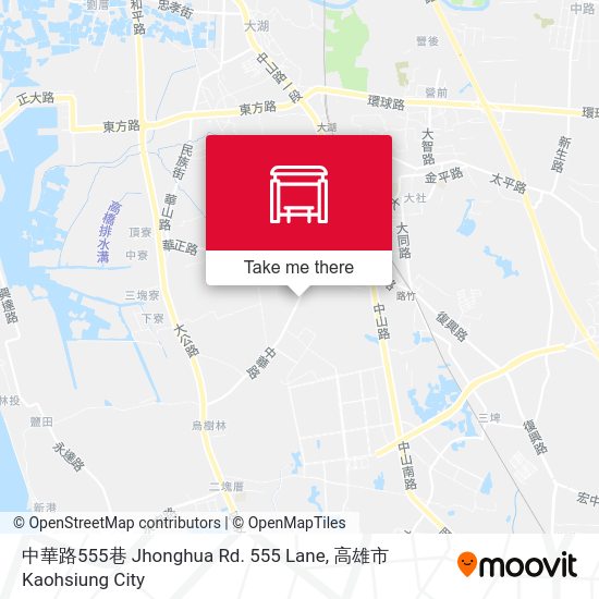 中華路555巷 Jhonghua Rd. 555 Lane map