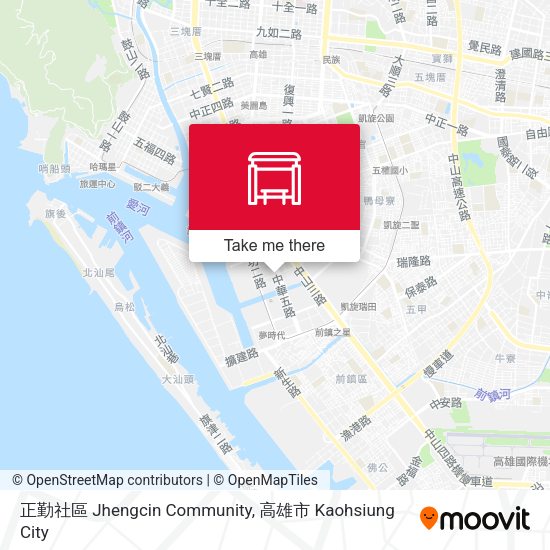 正勤社區 Jhengcin Community map