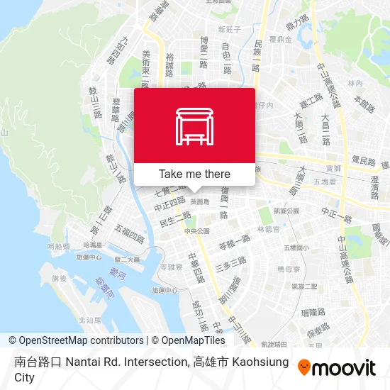 南台路口 Nantai Rd. Intersection地圖