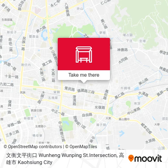 文衡文平街口 Wunheng Wunping St.Intersection地圖
