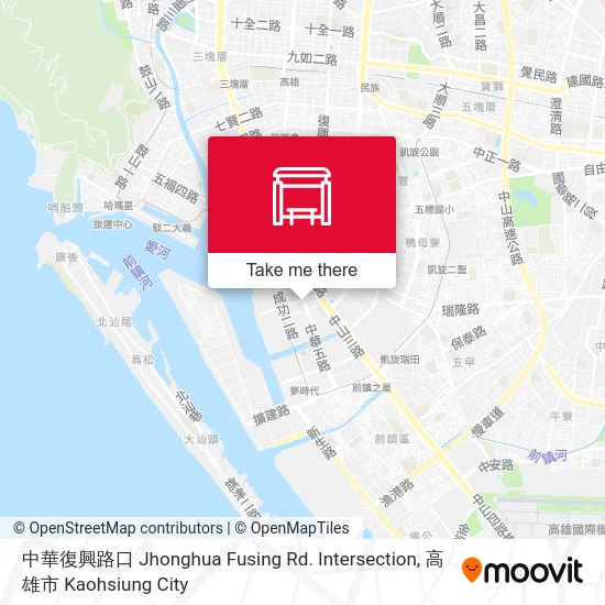 中華復興路口 Jhonghua Fusing Rd. Intersection地圖