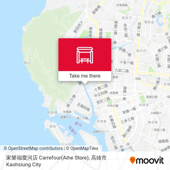 家樂福愛河店 Carrefour(Aihe Store) map