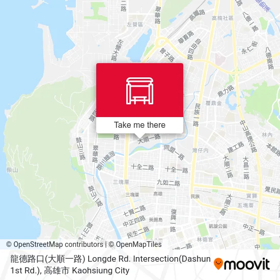 龍德路口(大順一路) Longde Rd. Intersection(Dashun 1st Rd.)地圖