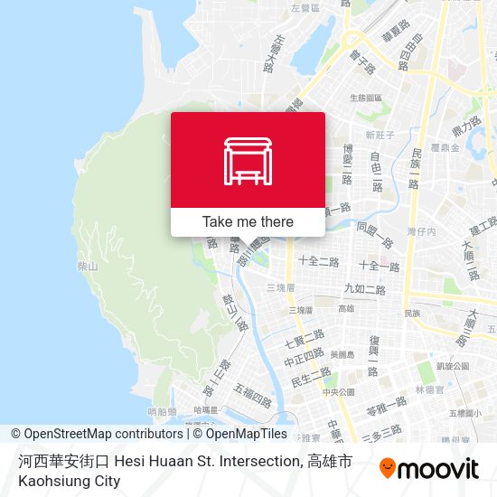河西華安街口 Hesi Huaan St. Intersection地圖