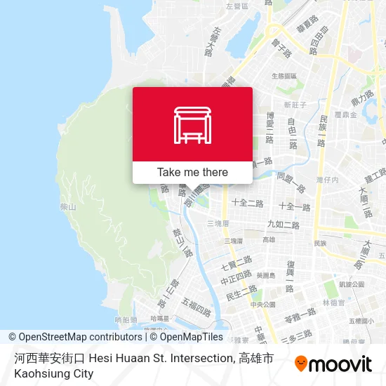 河西華安街口 Hesi Huaan St. Intersection地圖