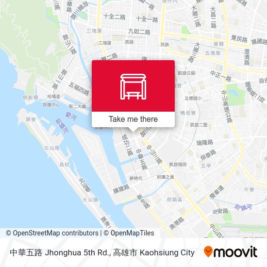 中華五路 中華五路 map